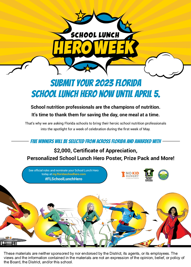 Nominate Your School Lunch Hero