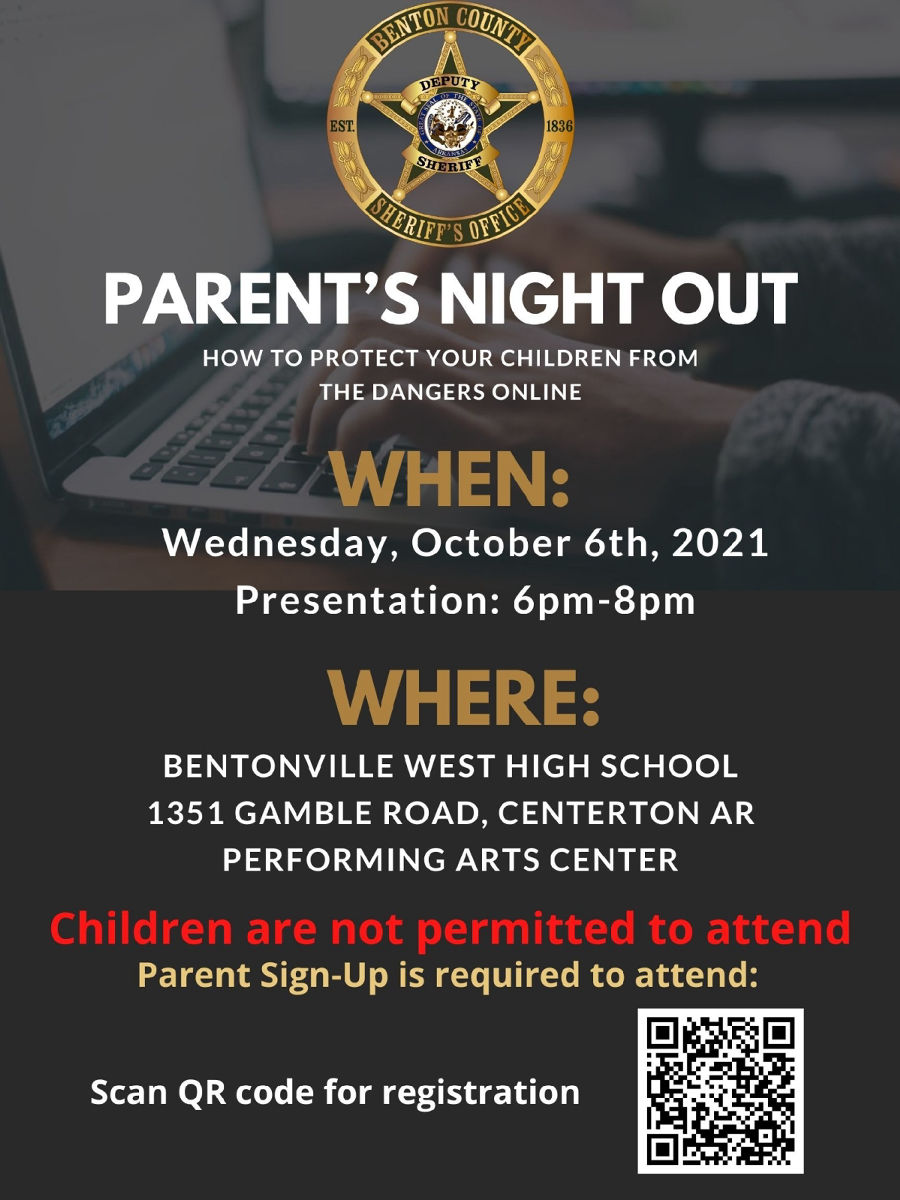 Benton CO Sheriff's Office Parent's Night Out