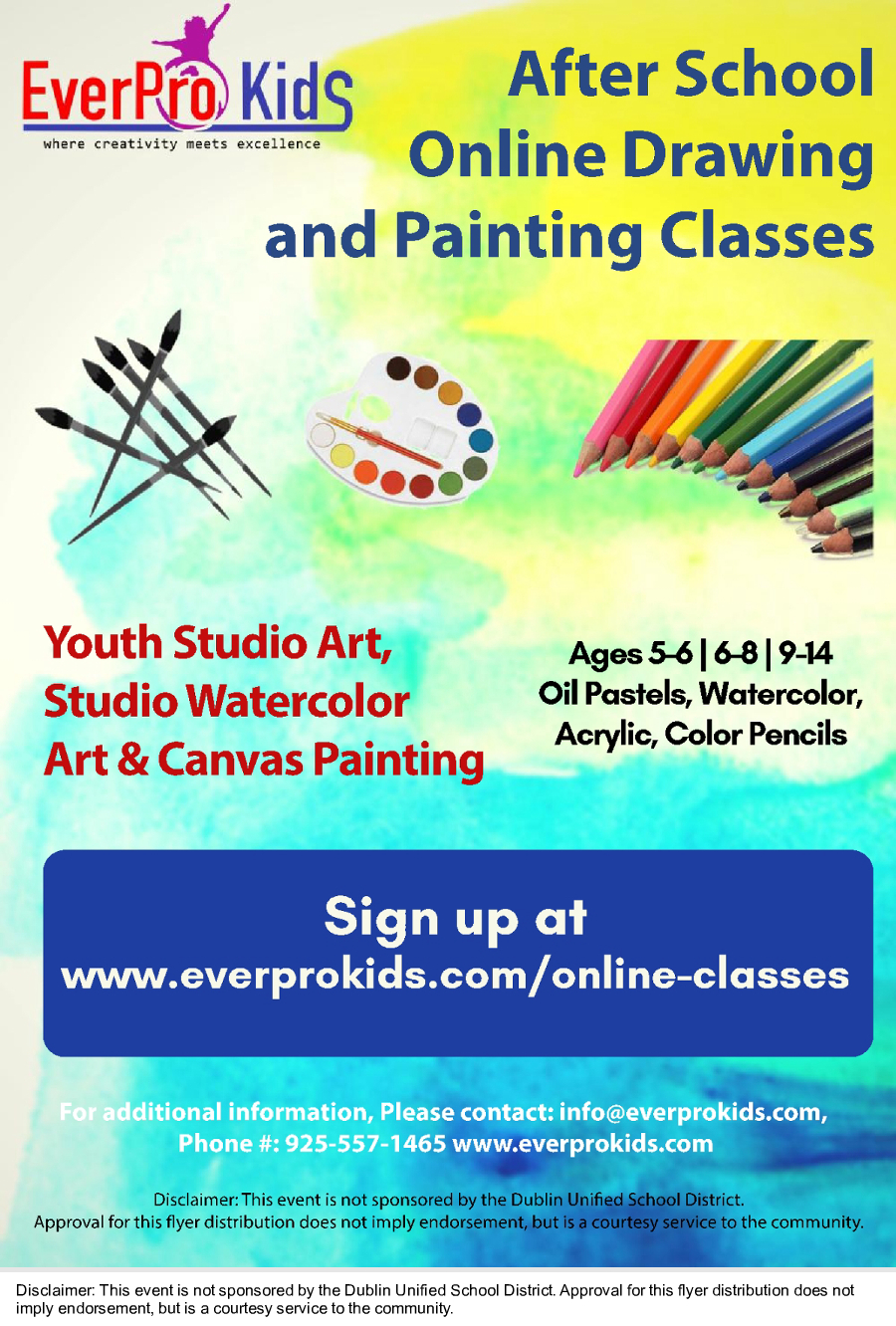 EverPro Kids Online Afterschool Art Classes